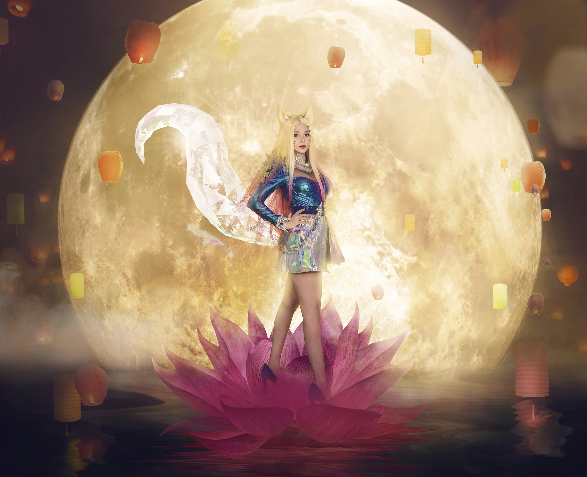 Hana Bunny - NO.054 KDA All Out Ahri 2