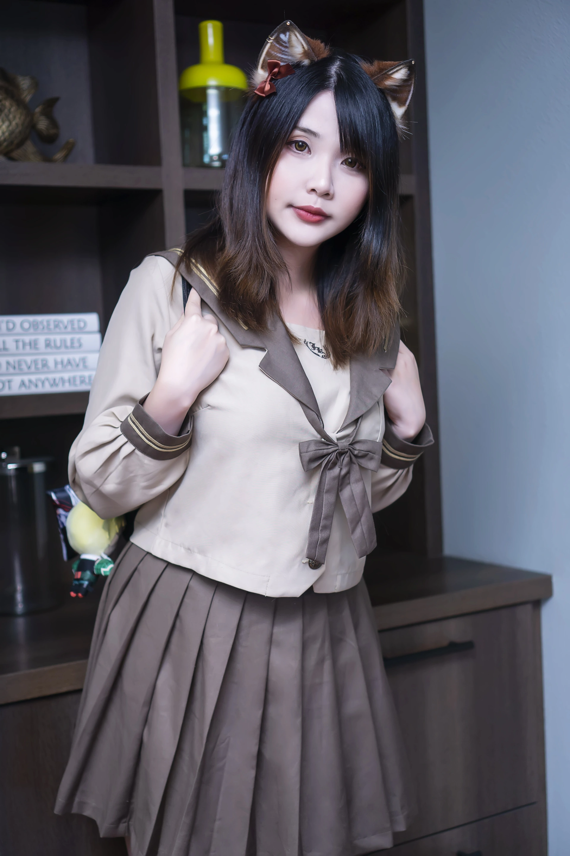 Hana Bunny - NO.058 Kitty School Girl 0